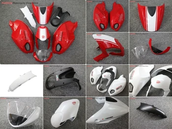 Moto nova shell carenagem Acessórios para Ducati Monster 696 796 1100 1100 EVO 2009-2015 abs, injeção corpo carenagem kit