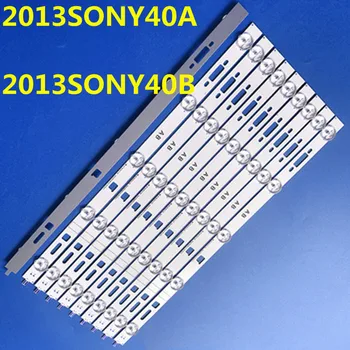 6set Retroiluminação LED Strip Para KDL-40W590B KDL-40R600B KDL-40W605B KDL-40RM10B KDL-40R485A 2013SONY40A 2013SONY40B
