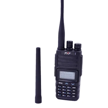 TYT TH350 Walkie Talkie Tri Bandas de Amador de Radio Transceptor FM 136-174MHz 220-260MHz 400-470MHz sem Fio Communicaiton