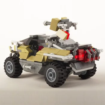Tanque de Guerra Halos UNSCM12 Javalis Carro Blocos de Construção Militares Série de Jogo de Batalha de Montagem de Tijolos DIY Modelo de Brinquedo de Criança Presente