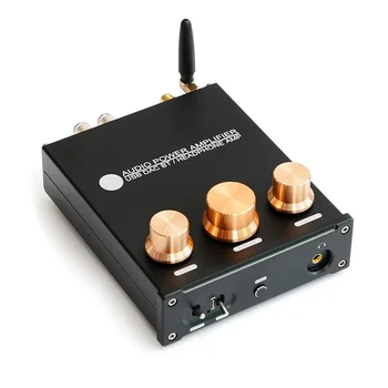 TPA3116 Coaxial Digital Amplificador de Potência de Canal Duplo, Bluetooth, USB Optical Coaxial Amplificador de Potência 50Wx2 de Potência de Áudio