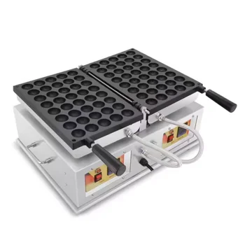 Elétrico de 50 buracos Ovo de Waffle Maker Máquina Japonesa Bebê Castella Máquina de pão-de-ló Não Furar Bolhas de Waffle de Ferro Baker