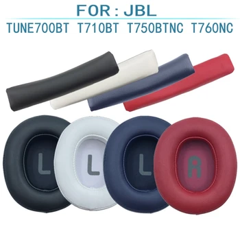 Substituição da Orelha Almofadas de Cabeça para JBL SINTONIA 700BT 700BTNC 750BTNC Fones de ouvido de Espuma Macia Almofadas de Ouvido de Alta Qualidade Pad