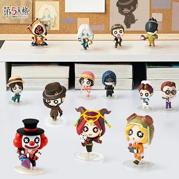 Jogo de Anime Identidade V Desktop de Intrusão Série Joseph Kawaii Cosplay Coleção Aleatória de PVC Figura Mini Brinquedos Fãs Colletible Presente