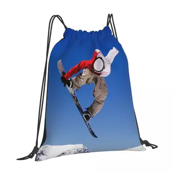 Esportes De Esqui Mochila Da Moda Sacos De Cordão Perfeito Para Adolescentes Ideal Para A Escola De Acampamento E Atividades Ao Ar Livre