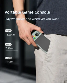 RG405M Consola de jogos Portátil, de 4 polegadas IPS Tela de Toque T618 CNC/Liga de Alumínio Android 12 Portátil Retrô