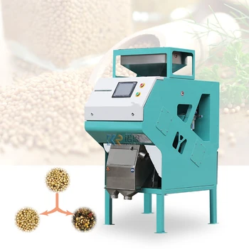 Venda quente de Arroz Cor de Máquina de Classificação de grãos de café do classificador da Cor do Feijão Máquina de Classificação da Cor