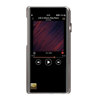 2022 recém-chegados da Tela de Toque MP3 Player WiFi Apt-X Lossless leitores de Música Portáteis Retina DOP DSD256 Hi-Res de Áudio