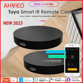 AHVIED Tuya Vida Inteligente de Controle Remoto INFRAVERMELHO Smart wi-Fi Universal para Smart Home Gadgets de Controle Para TV, DVD AUD Alexa Inicial do Google Alice