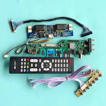 DVB 3663 Digital LCD Controlador de Placa de Ajuste LM200WD1 M200O1 1600*900 DIY Kit USB VGA AV de RF Compatível com HDMI 20