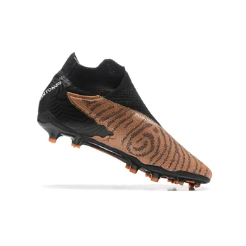 Homens Sapatos de Futebol Fantasma FG Botas de Futebol Profissional de um jogo-Treino Chuteiras Adulto ao ar livre Ultraleve
