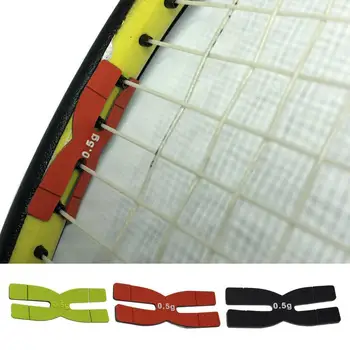 4Pcs de 0,5 g de Raquete de Badminton de Peso H-forma/i-Projeto da forma da Cabeça de Raquete Equilíbrio Tiras Para o Equilíbrio de Peso