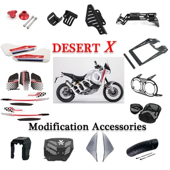 DesertX Acessórios Para A Ducati Deserto X 2022-2023 Móvel De Telefone Do Suporte De Farol Abajur Do Lado Do Defletor De Tampa De Assento É Adequado