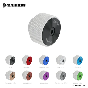 Barrow G1/4 branco cor multi-CD novo padrão manual válvula de escape válvula de ventilação TPQ-V2