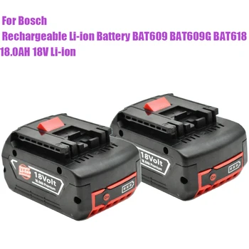 18V 18000mAh para Bosch berbequim 18V 18Ah Bateria do Li-íon BAT609, BAT609G, BAT618, BAT618G, BAT614, 2607336236