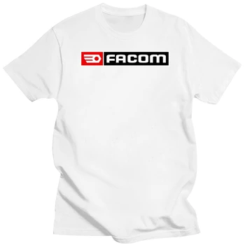 Homens T-Shirt de Algodão Facom Ferramentas T-Shirts de Carro de Vários Tamanhos e Cores de Algodão Tee Homens de Moda de Verão de Gráficos de T-Shirt Tamanho do Euro