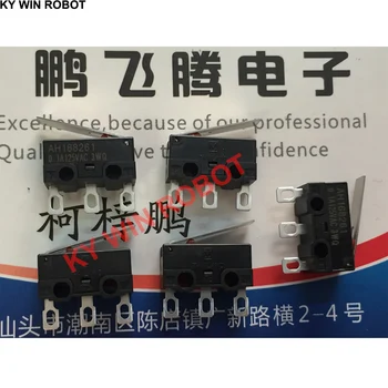 1PCS/lote do Japão panasonic AH168261 pequenas micro-interruptor de 0,1 a Um botão do rato curso do interruptor de limite com alça