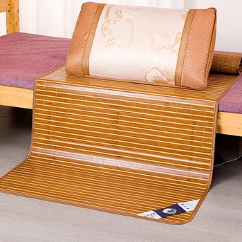 Tapete dormitório Estudantil única cama de casal tapete de bambu de verão de duas faces tapete de verão de gelo seda esteira esteira do agregado familiar