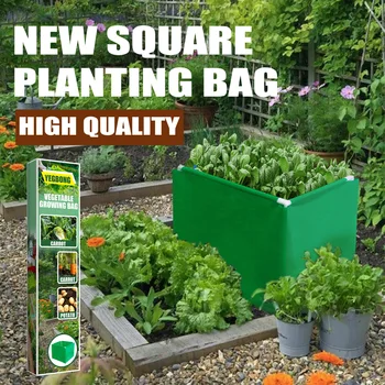 O nãotecido Crescer Saco de Jardim de Casa Plantio Varanda Recipiente para Vegetais Vegetais praça ling crescente saco