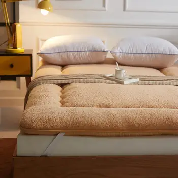 Colchão, almofada macia família tatami esponja tapete aluno dormitório com cama de solteiro, colchão de aluguer de sala especial esteira para dormir