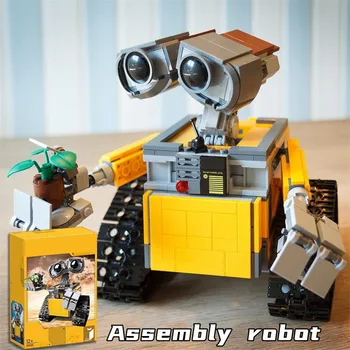 Crianças Brinquedos De Montagem Do Robô Bloco De Construção De Brinquedo 687 Partículas Presentes E Decorações Para Crianças