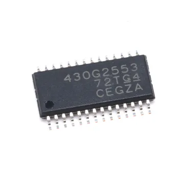 10pcs/Lot MSP430G2553IPW28R TSSOP-28 DE MARCAÇÃO;430G2553 de 16 bits Microcontroladores - MCU Sinal Misto MCU