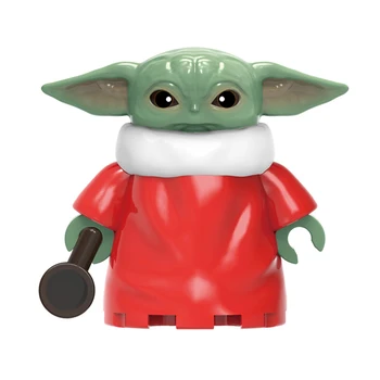 Coleção De Natal Yoda Boba Fett Obi-Wan A Construção De Blocos De Tijolos De Figuras De Ação Garoto De Brinquedo