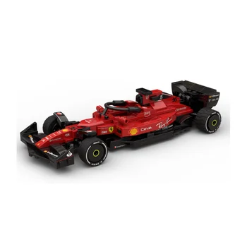 MOC-106267 F1 Ferrari F1-75 Bloco de Construção Esporte Brinquedo de RC Modelo de Quebra-cabeça Para Crianças de Presente