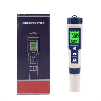 TDS Testador Digital Para a Água: Medidor de PH Digital TDS Intervalo de Teste 0-1000 Ppm Grande Para a Família Beber Piscina E Aquário de Alta