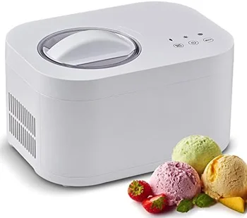 Creme de cabelo, Automático Ice Cream Maker com Compressor Sem Pré-congelamento do Sorvete Maker 1.1 Litro 3 Modos de Fácil sorvete Caseiro de uma