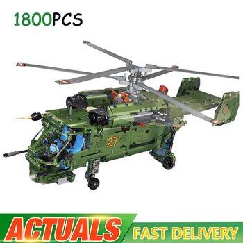 T4013 Técnico Moter Poder de Cartão de 27 De Helicóptero APP de Controle Remoto Blocos de Construção Tijolos Moc Brinquedos Para Meninos Montagem de Conjuntos de Presente