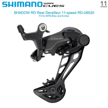 SHIMANO DICAS Desviador Traseiro RD-U6020-11 de 11 velocidades para MTB Bicicleta Sombra de Tecnologia MAX 45T Desviadores para o E-moto Peças Originais