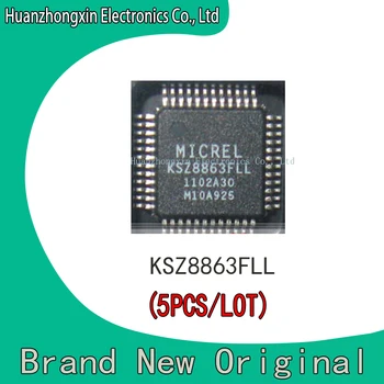5PCS KSZ8863FLL KSZ8863 KSZ IC QFP48 Chip