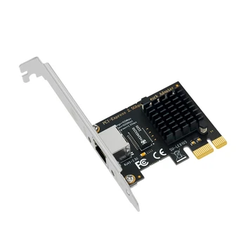 PCIE 2,5 Gb NetworkCard Adaptador RTL8125BG Chipset Conector para Computador Desktop PC NetworkAdapter 2500M