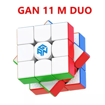 Novo GAN11M Duo Mágico 3x3x3 Neo Cube GAN 11 M Duo Magnético Cubos de Velocidade Cubagem Game Cube GAN 11M Duo Cubo de Brinquedos Para Crianças