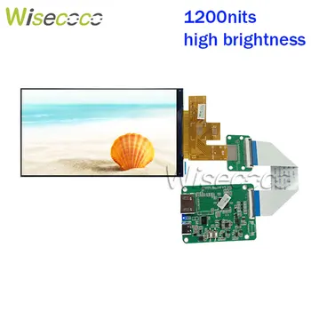 O Brilho alto LCD Módulo de 5.5 Polegadas FHD Apresentar Legível a luz Solar 1200nits 1080p Tela IPS Para o Raspberry Pi Industrial Exterior