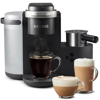 Keurig K-Café Único de Servir a K-Copo de Café, Leite Chá e Cappuccino, Chá, Carvão Escuro