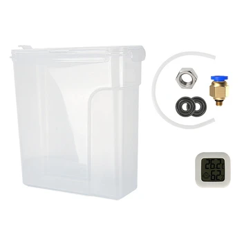 3D Filamento Secador de Caixa Impressora 3D Consumíveis Caixa de Secagem Com Temperatura, Umidade PLA TPU Seco ABS Titular Drybox