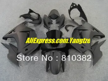 Parte SUPERIOR Toda em preto fosco kit de Carenagem para a KAWASAKI Ninja ZX250R 2008 2012 ZX 250R EX250 08 09 10 11 12 molde de Injeção Carenagens conjunto