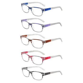 Boncamor 2022 Moda Óculos de Leitura a Luz Azul de Bloqueio de Mola Dobradiça Homens Mulheres Impresso Flor Quadro Anti-UV, Computador de Óculos de proteção